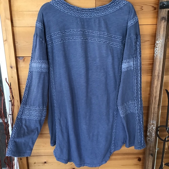 Free People Tops - NWT Free People Boy Meets Girl Top / Pacific Coast